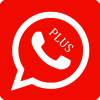 plus whatsapp red